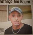 <p>Suposta reportagem de um jornal de Bauru que Rodrigo apresentava</p>  Foto: Reprodução