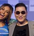 <p>Sabrina participa de ação de lâmina de barbear ao lado do rapper sul-coreano</p>  Foto: Bruno Santos / Terra