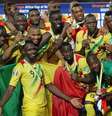 <p>Mali festejou bastante a medalha de bronze</p>  Foto: Getty Images 
