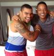 <p>Depois de ser barrado em camarote Devassa, no Rio de Janeiro, MC Naldo conseguiu se encontrar com o astro Will Smith no hotel em que o ator está hospedado</p>  Foto: Instagram / Reprodução