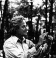 Richard Feynman no laboratório americano Fermilab  Foto: Fermilab / Divulgação