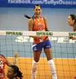 <p>Jogadoras do Sollys/Osasco comemoram ponto contra o Unilever: jogo tenso e decisivo</p>  Foto: Fábio Rubinato/AGF / Divulgação