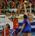 <p>Jogando em casa, equipe paulista levou a melhor e venceu por 3 sets a 2</p>  Foto: Luiz Doro/Adorofoto / Divulgação