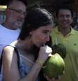 <p>Yoani S&aacute;nchez durante sua passagem pelo Rio de Janeiro em 2013</p>  Foto: Reuters