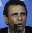 <p>Capriles não foi registrar sua candidatura pessoalmente</p>  Foto: AP