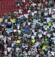<p>Até hoje torcida do Palmeiras marca boa presença no Morumbi, mesmo como visitante</p>  Foto: Fernando Borges / Terra