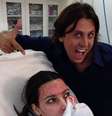 <p>Kim foi acompanhada do amigo Jonathan Cheban</p>  Foto: Twitter / Reprodução