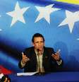 <p>Líder opositor afirmou que gostaria de discutir com Maduro</p>  Foto: EFE