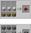 Como construir uma cama (acima) e a fornalha (abaixo) para sobreviver a primeira noite de 'Minecraft'  Foto: Reprodução