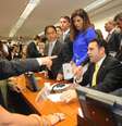 <p>Escolha do pastor para a presiência da Comissão de Direitos Humanos causou polêmica desde seu início</p>  Foto: José Cruz / Agência Brasil