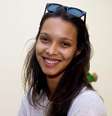 <p>"Aqui a gente se sente mais em casa", disse Lais sobre desfilar no Brasil</p>  Foto: Ricardo Matsukawa / Terra