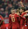 <p>Muller marcou gol depois de cruzamento de Mandzukic, que estava impedido</p>  Foto: AFP