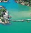 <p>Ponta dos Ganchos, em Santa Catarina</p>  Foto: Divulgação