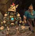 'Knack' foi apresentado no anúncio do PS4, em fevereiro, como o primeiro jogo desenvolvido internamente pela Sony  Foto: Divulgação