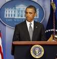 Em nova declaração, Obama disse que ainda não se sabe quem está por trás das explosões  Foto: Reuters