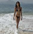 <p>A top Mariana Santana, um dos destaques do Fashion Rio, faz a linha 'hippie'</p>  Foto: Daniel Ramalho/Terra