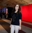 <p>A atriz Lívian Aragão afirmou que prefere roupas escuras e acessórios como tachinhas</p>  Foto: Leo Marinho / AgNews