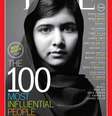 <p>Malala está na lista de 2013 das 100 personalidades mais influentes publicada pela revista americana Time</p>  Foto: Reprodução