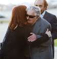 Cristina e Mujica voaram juntos para Lima  Foto: AFP