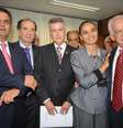 Marina Silva é recebida no Senado  Foto: José Cruz / Agência Brasil