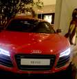 Audi R8 V10 Plus está exposto em shopping de São Paulo  Foto: Ricardo Matsukawa / Terra