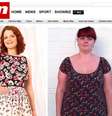 <p>Vikki monitorou sua perda de peso por um diário de fotos</p>  Foto: Reprodução/The Sun