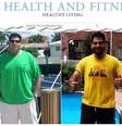 <p>Michael Arkous perdeu 45 kg com mudança na alimentação e exercícios</p>  Foto: Reprodução