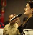 <p>Milane Valente de Melo, que era namorada do irmão de PC Farias na época do crime, testemunha em júri</p>  Foto: Itawi Albuquerque / Futura Press