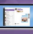 Aplicativo permite chamada com vídeo para desktop  Foto: Reprodução