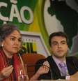 Judi Nóbrega, diretora substituta do Departamento de Inspeção de Produtos de Origem Animal (Dipoa), diz que a fraude era praticada pelo transportador  Foto: José Cruz / Agência Brasil