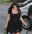 <p>Kim vem sendo criticada pelos modelitos que anda escolhendo durante a sua gestação</p>  Foto: The Grosby Group