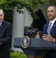 <p>Barack Obama e Recep Erdogan conversaram sobre "a Síria e as medidas que podem ser tomadas para controlar os avanços do Estado Islâmico", diz comunicado da Casa Branca</p>  Foto: AP