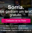 Usuáruios do Flickr terão armazenamento de 1 terabyte gratuito, além de um novo design  Foto: Reprodução