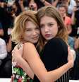 <p>Léa Seydoux e Adèle Exarchopoulos estrelam 'A Vida de Adèle'</p>  Foto: Getty Images 