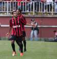 <p>Ederson fez um bonito gol de voleio</p>  Foto: Joka Madruga / Futura Press