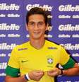 <p>Ganso assistiu ao empate da Seleção de camarote</p>  Foto: Divulgação