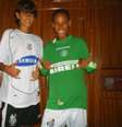 Neymar já apareceu com a camisa do Palmeiras em imagem que circulou na internet  Foto: Reprodução
