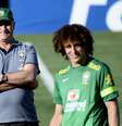 Luiz Felipe Scolari trabalhou mais a defesa no segundo treino do dia em Goiânia  Foto: Ricardo Matsukawa / Terra