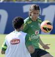 <p>Filipe Luís disputa titularidade da Seleção com Marcelo</p>  Foto: Ricardo Matsukawa / Terra