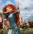 <p>Merida se destaca de outras princesas mais tradicionais pela cabeleira rebelde e a personalidade desbravadora</p>  Foto: Divulgação