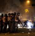 <p>Principal local de confronto entre policiais e manifestantes foi o cruzamento das ruas Maria Antônia com Consolação</p>  Foto: Bruno Santos / Terra