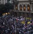 <p>Manifestação parou o centro de São Paulo nesta quinta-feira</p>  Foto: Gabriela Biló / Futura Press
