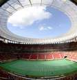 <p>Presidente da Fifa disse estar impressionado com o Estádio Mané Garrincha e relembrou o atleta que dá nome à arena</p>  Foto: Ricardo Matsukawa / Terra