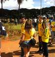 <p>Torcedores relatam duas horas de fila por ingresso</p>  Foto: Fábio de Mello Castanho / Terra