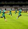 <p>Nigerianos chegaram ao Brasil após tentativa fracassada de boicote</p>  Foto: Bruno Santos / Terra