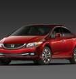<p>Civic 2013 é um dos modelos convocados pela Honda para um recall por falha no insuflador do airbag</p>  Foto: Divulgação