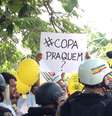 <p>Manifestantes foram às ruas de Belo Horizonte protestar nesta segunda-feira</p>  Foto: Diego Garcia / Terra