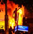<p>Depois de um come&ccedil;o de manifesta&ccedil;&atilde;o pac&iacute;fico, a pol&iacute;cia e os manifestantes entraram em confronto no RJ</p>  Foto: Brazil Photo Press