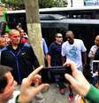 <p>Kobe Bryant fez elogios &agrave; Sele&ccedil;&atilde;o Brasileira de basquete</p>  Foto: Fernando Borges / Terra
