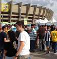 <p>No sábado, o Estádio do Mineirão recebeu a partida entre Japão e México</p>  Foto: Diego Garcia / Terra